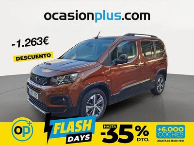 Marrón Usado 2018 Peugeot Rifter GT-line Monovolumen | 13.900 € (Precio justo)