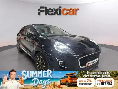 Usado Ford Puma Titanium 120 CV (88 kW) 2021 Negro SUV