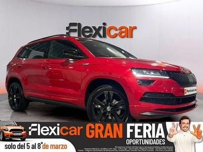 Usado Skoda Karoq 150 CV (110 kW) 2020 Rojo SUV