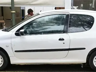 Usado Peugeot 206 60 CV (44 kW) 1999 Blanco Utilitario