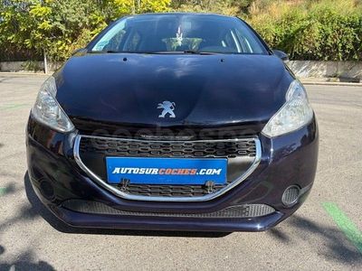 Usado Peugeot 208 Active 82 CV (60 kW) 2014 Azul Utilitario