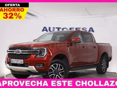 Usado Ford Ranger Limited 170 CV (125 kW) 2024 Granate Pickup/Camioneta