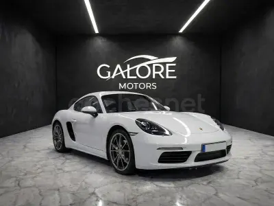Käytetty Porsche 718 Cayman 300 HP (220 kW) 2019 Valkoinen Coupe - kaksiovinen