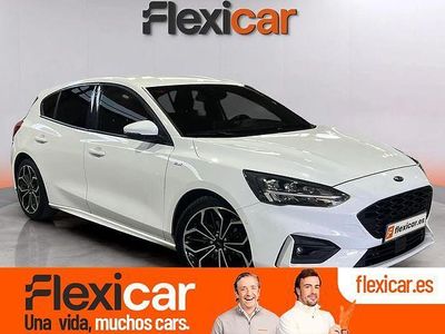 Usado Ford Focus ST-Line 125 CV (91 kW) 2018 Blanco Berlina