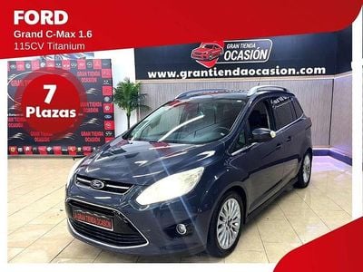 Usado Ford C-MAX Titanium 116 CV (85 kW) 2010 Gris Monovolumen