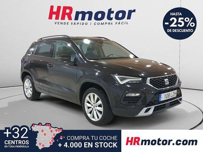Usado Seat Ateca Style 150 CV (110 kW) 2022 Negro SUV