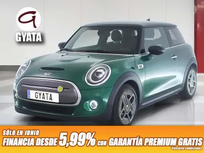 Usado Mini Cooper SE 135 kW (184 CV) 2021 Verde Utilitario