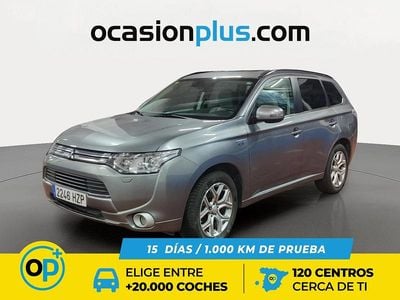 Gris Usado 2014 Mitsubishi Outlander P-HEV SUV | 12.590 € (Precio justo)