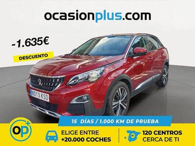 Usado Peugeot 3008 Allure 130 CV (95 kW) 2018 Rojo Pickup/Camioneta