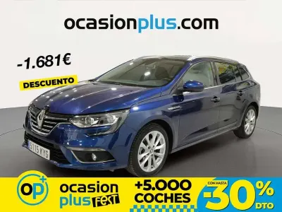 Usado Renault Mégane GrandTour Zen 140 CV (102 kW) 2019 Azul Familiar