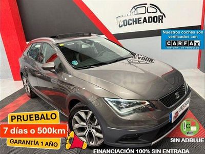 Usado Seat Leon 4Drive 150 CV (110 kW) 2015 Gris / plata Familiar