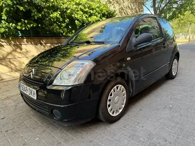 Usado Citroën C2 61 CV (44 kW) 2005 Negro Utilitario