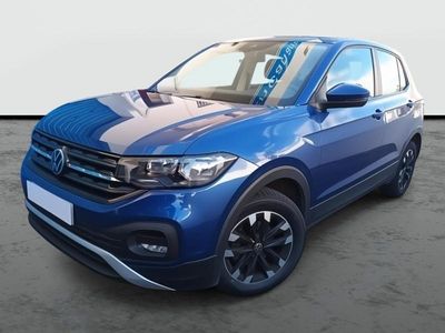Usado VW T-Cross Edition 95 CV (69 kW) 2021 Azul arrecife metalizado SUV