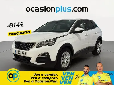 Usado Peugeot 3008 Active 130 CV (95 kW) 2018 Blanco SUV