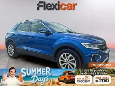 Usado VW T-Roc 110 CV (80 kW) 2023 Azul SUV