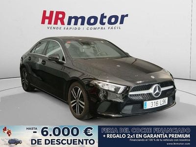 Negro Usado 2021 Mercedes A200 Berlina | 24.890 € (Precio justo)