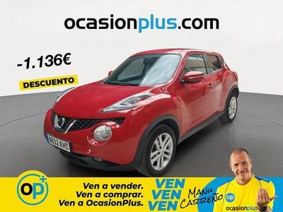 Usado Nissan Juke Acenta 115 CV (84 kW) 2018 Rojo SUV