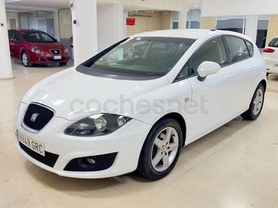 Käytetty Seat Leon Ecomotive 105 HP (77 kW) 2009 Valkoinen Viistoperä