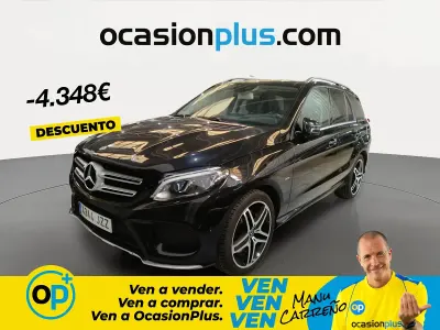 Usado Mercedes GLE500 442 CV (325 kW) 2017 Negro Pickup/Camioneta