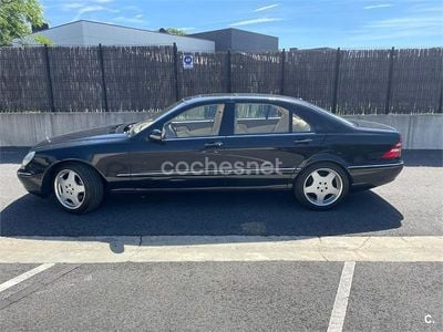 Usado Mercedes S500L 306 CV (225 kW) 2002 Negro Berlina