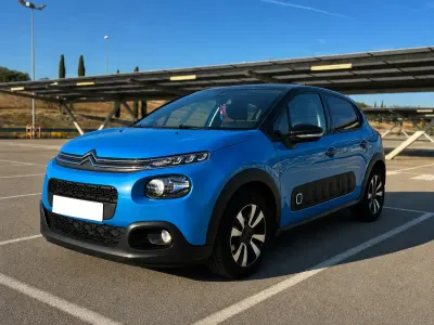 Usado Citroën C3 PureTech 110 CV (80 kW) 2020 Azul Utilitario