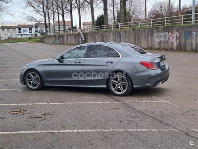 Usado Mercedes C220 170 CV (125 kW) 2018 Gris / plata Berlina