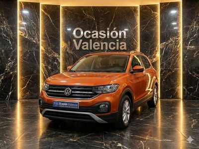 Usado VW T-Cross Advance 110 CV (80 kW) 2020 Naranja SUV