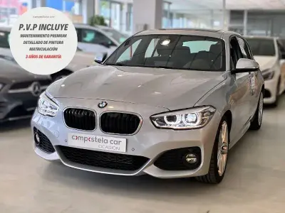 Usado BMW 118 M Sport 150 CV (110 kW) 2017 Gris / plata Utilitario