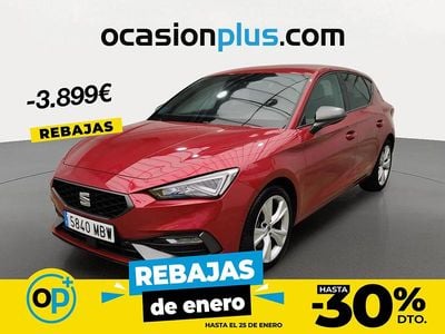 Rojo Usado 2022 Seat Leon FR Berlina | 20.950 € (Precio justo)