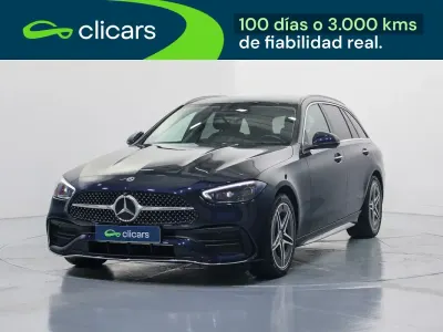 Usado Mercedes C300 204 CV (150 kW) 2022 Azul Familiar