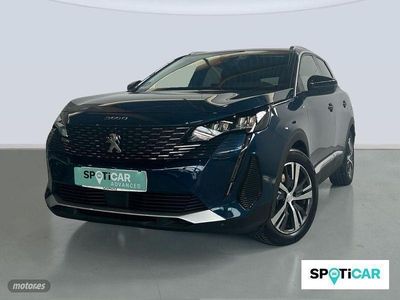 Azul Usado 2021 Peugeot 3008 Allure SUV | 21.900 € (Un poco caro)