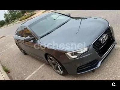 Usado Audi A5 Sportback 245 CV (180 kW) 2013 Gris / plata Utilitario