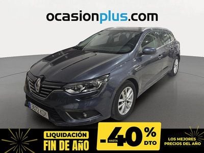 Gris Usado 2017 Renault Mégane GrandTour Zen Familiar | 13.690 € (Precio justo)