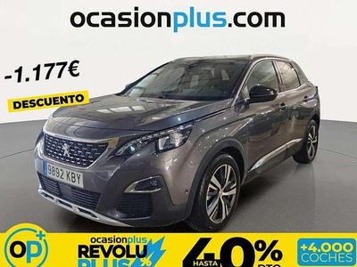 Usado Peugeot 3008 GT-line 150 CV (110 kW) 2017 Gris SUV