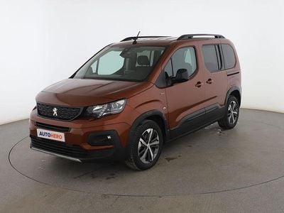 Usado Peugeot Rifter GT-line 130 CV (95 kW) 2020 Marrón Monovolumen