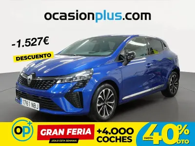 Usado Renault Clio V Techno 90 CV (66 kW) 2025 Azul Berlina