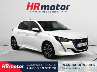 Käytetty Peugeot 208 Allure 100 HP (73 kW) 2021 Valkoinen Viistoperä