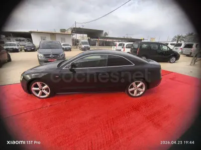 Usado Audi A5 190 CV (139 kW) 2008 Negro Coupe