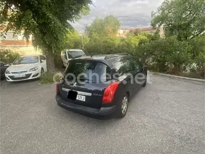 Usado Peugeot 308 SW 110 CV (80 kW) 2009 Negro Familiar