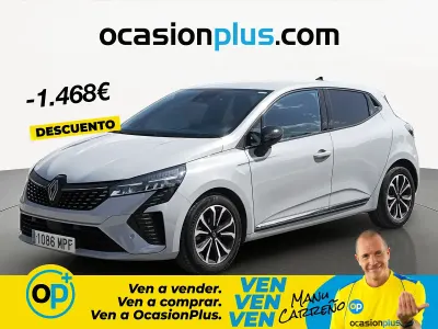 Usado Renault Clio V Techno 90 CV (66 kW) 2024 Gris Berlina