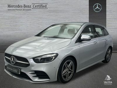 Usado Mercedes B200 AMG line 150 CV (110 kW) 2024 Plata hightech Monovolumen