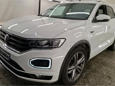 Usado VW T-Roc R-line 150 CV (110 kW) 2021 Blanco SUV