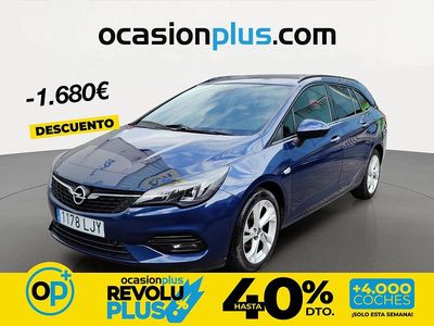 Usado Opel Astra GS Line 130 CV (95 kW) 2020 Azul Familiar