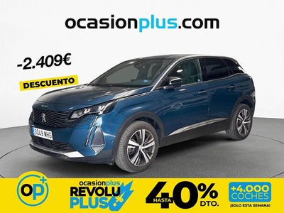 Usado Peugeot 3008 Allure 130 CV (95 kW) 2023 Azul SUV