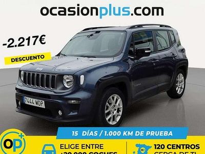 Usado Jeep Renegade Limited 130 CV (95 kW) 2023 Azul SUV