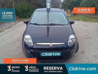 Usado Fiat Punto Pop 75 CV (55 kW) 2012 Azul Utilitario