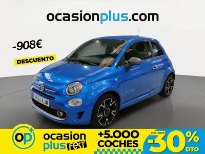 Usado Fiat 500 S 69 CV (50 kW) 2018 Azul Utilitario