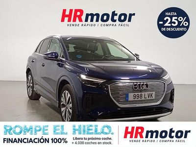 Usado Audi Q4 e-tron Advanced 150 kW (204 CV) 2021 Negro SUV