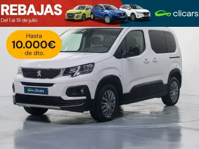 Usado Peugeot Rifter Allure 130 CV (95 kW) 2022 Blanco Monovolumen