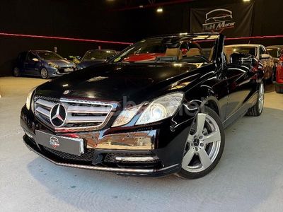 Negro Usado 2012 Mercedes E220 Avantgarde Descapotable | 17.500 €